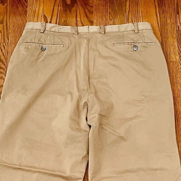 Hiltl NEAL Camel Brown Flat Front Chinos. Size 36. - Picture 5 of 11